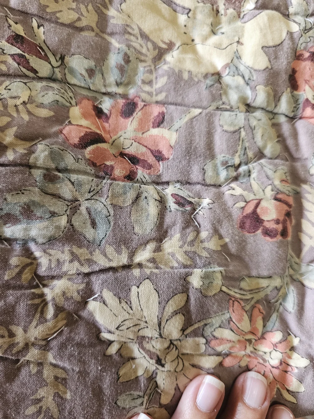 The Company Store lightweight floral